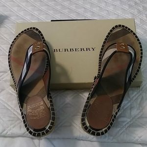Burberry Espadrille Sandals
